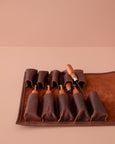 Leather Tool Roll Pouch